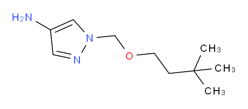 1-[(3,3-dimethylbutoxy)methyl]-1H-pyrazol-4-amine