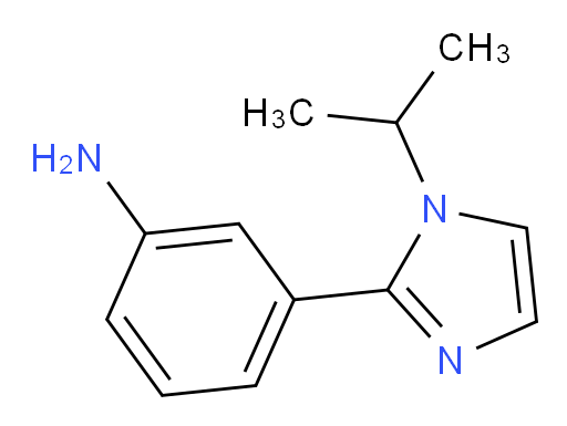 3-[1-(propan-2-yl)-1H-imidazol-2-yl]aniline