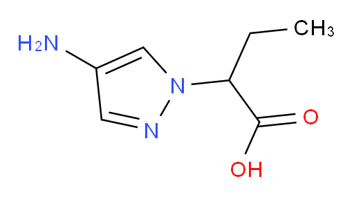 2-(4-amino-1H-pyrazol-1-yl)butanoic acid