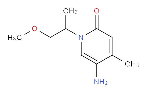 5-amino-1-(1-methoxypropan-2-yl)-4-methyl-1,2-dihydropyridin-2-one