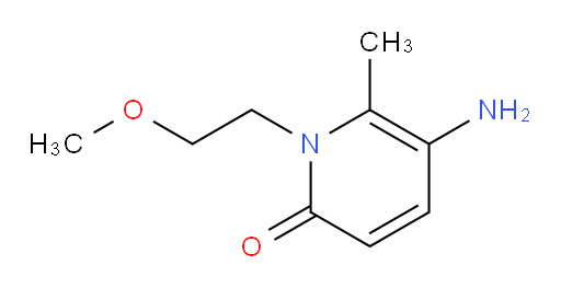 5-amino-1-(2-methoxyethyl)-6-methyl-1,2-dihydropyridin-2-one