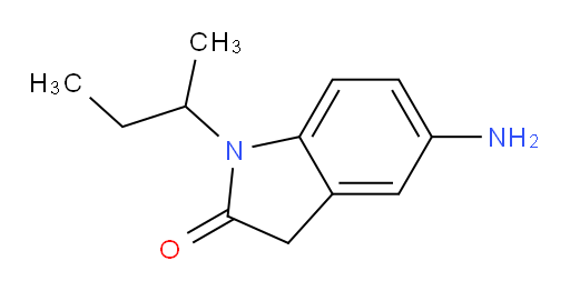 5-amino-1-(butan-2-yl)-2,3-dihydro-1H-indol-2-one