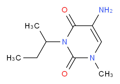 5-amino-3-(butan-2-yl)-1-methyl-1,2,3,4-tetrahydropyrimidine-2,4-dione