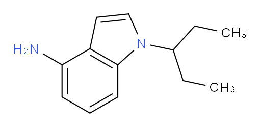 1-(pentan-3-yl)-1H-indol-4-amine