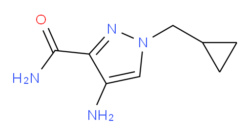 4-amino-1-(cyclopropylmethyl)-1H-pyrazole-3-carboxamide
