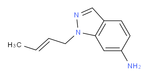 1-(but-2-en-1-yl)-1H-indazol-6-amine