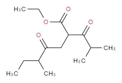 ethyl 5-methyl-2-(2-methylpropanoyl)-4-oxoheptanoate