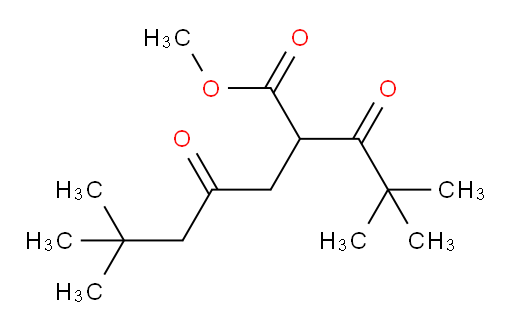methyl 2-(2,2-dimethylpropanoyl)-6,6-dimethyl-4-oxoheptanoate