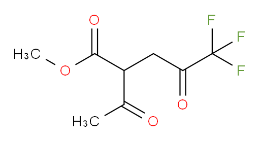 methyl 2-acetyl-5,5,5-trifluoro-4-oxopentanoate