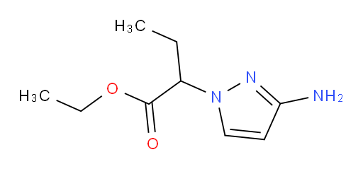 ethyl 2-(3-amino-1H-pyrazol-1-yl)butanoate