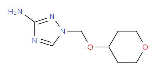 1-[(oxan-4-yloxy)methyl]-1H-1,2,4-triazol-3-amine