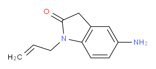 5-amino-1-(prop-2-en-1-yl)-2,3-dihydro-1H-indol-2-one