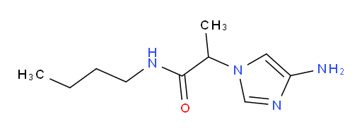 2-(4-amino-1H-imidazol-1-yl)-N-butylpropanamide