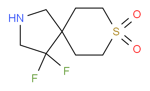 4,4-difluoro-8lambda6-thia-2-azaspiro[4.5]decane-8,8-dione
