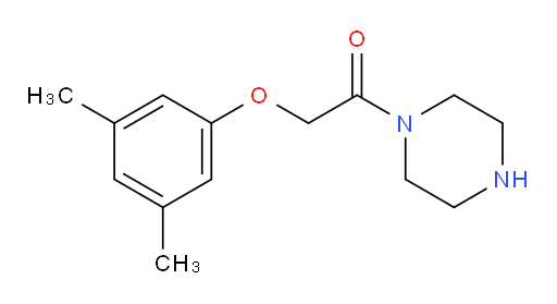 2-(3,5-dimethylphenoxy)-1-(piperazin-1-yl)ethan-1-one