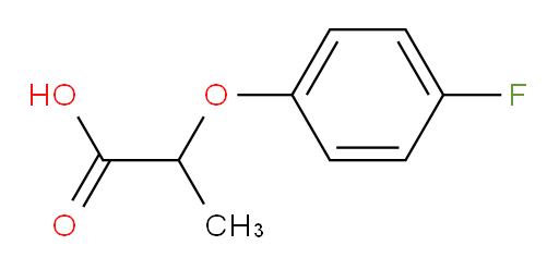 2-(4-fluorophenoxy)propanoic acid