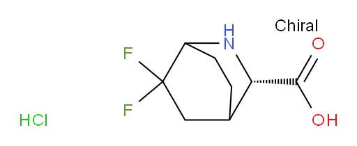 (3S)-6,6-difluoro-2-azabicyclo[2.2.2]octane-3-carboxylic acid hydrochloride
