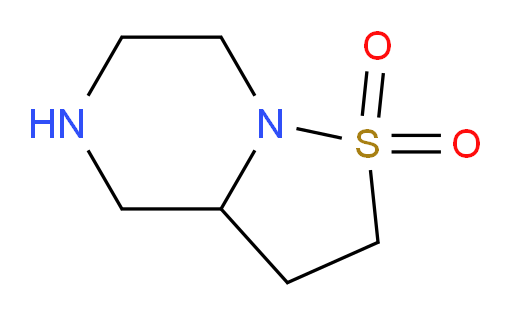 hexahydro-2H-1lambda6-[1,2]thiazolo[2,3-a]piperazine-1,1-dione