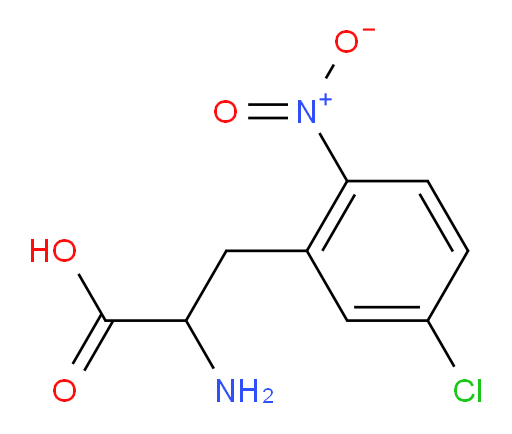 2-amino-3-(5-chloro-2-nitrophenyl)propanoic acid