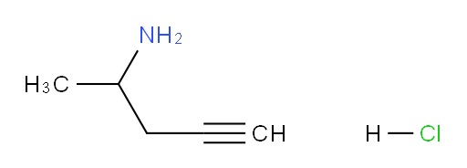 pent-4-yn-2-amine hydrochloride