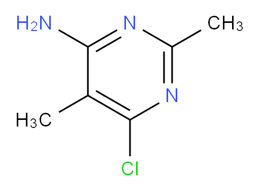 6-Chloro-2,5-dimethyl-4-pyrimidinamine;6-chloro-2,5-diMethylpyriMidin-4-aMine;4-PyriMidinaMine, 6-chloro-2,5-diMethyl-