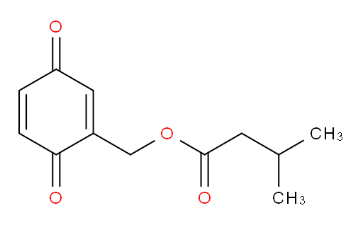 (3,6-Dioxocyclohexa-1,4-dien-1-yl)methyl 3-methylbutanoate