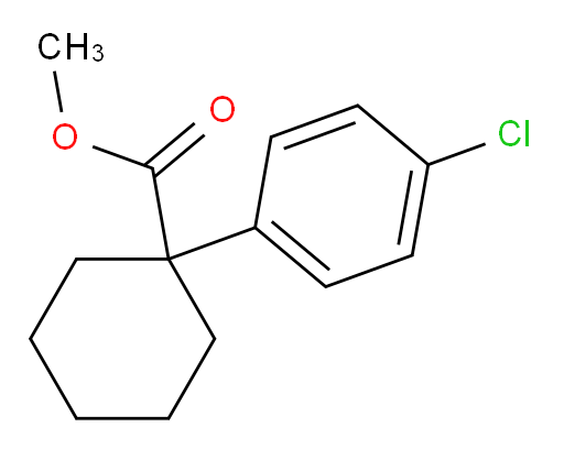 methyl 1-(4-chlorophenyl)cyclohexanecarboxylate
