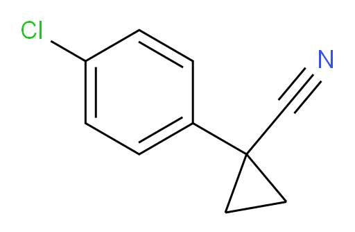 1-(4-chlorophenyl)cyclopropane-carbonitrile