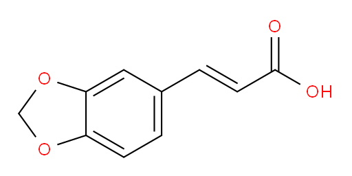 AKOS B004102;AKOS AUF01566;AKOS BBS-00006476;RARECHEM BK HC S236;Piperonylideneacetic;PIPERONYL ACRYLIC ACID;3-PIPERONYLACRYLIC ACID;3,4-Methoxy cinnaMic acid;Piperonylideneacetic acid.;Acetic acid, piperonylidene-