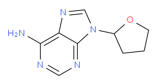 Ax 100;SQ 22,536;Nsc 53339;SQ22,536/Inhibitor;9-(Tetrahydrofuryl)adenine;9-(2-tetrahydrofuryl)adenine;9-(TETRAHYDRO-2'-FURYL)ADENINE;SQ 22,536 ADENYLATE CYCLASE INH;Adenine, 9-(tetrahydro-2-furyl)-;6-Amino-9-(tetrahydro-2-furyl)-9H-purine