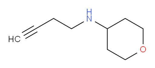N-(but-3-yn-1-yl)oxan-4-amine