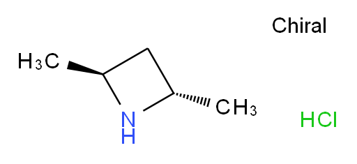 Azetidine, 2,4-dimethyl-, hydrochloride (1:1), (2R,4R)-rel-