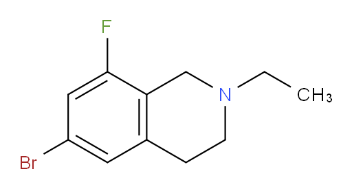 6-bromo-2-ethyl-8-fluoro-1,2,3,4-tetrahydroisoquinoline