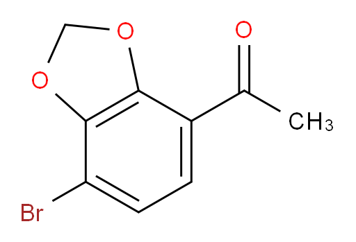 1-(7-bromo-1,3-dioxaindan-4-yl)ethan-1-one