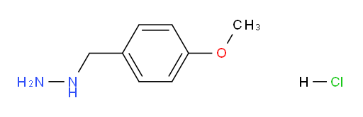 USAF LA-7;(4-Methoxybenzyl)hydrazinehydrochloride;(4-METHOXYBENZYL)HYDRAZINE DIHYDROCHLORIDE;Hydrazine, [(4-Methoxyphenyl)Methyl]-, hydrochloride (1:1)