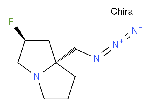 (2S,7aR)-7a-(azidomethyl)-2-fluorohexahydro-1H-pyrrolizine