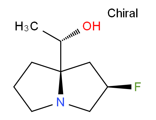 (S)-1-((2R,7aR)-2-fluorohexahydro-1H-pyrrolizin-7a-yl)ethanol
