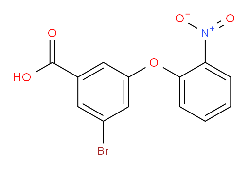 3-bromo-5-(2-nitrophenoxy)benzoic acid