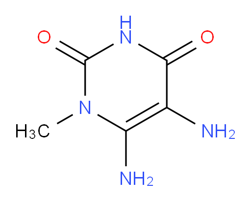 5,6-DIAMINO-1-METHYLURACIL;5,6-Diamino-1-methyluracil ,97%;5,6-Diamino-1-methylpyrimidine-2,4(1H,3H)-dione;5,6-Diamino-1-methyl-2,4(1H,3H)-pyrimidinedione;5,6-diaMino-1-Methyl-1,2,3,4-tetrahydropyriMidine-2,4-dione