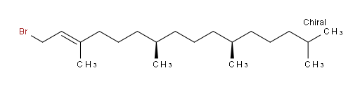 2-Hexadecene, 1-bromo-3,7,11,15-tetramethyl-, (2E,7R,11R)-