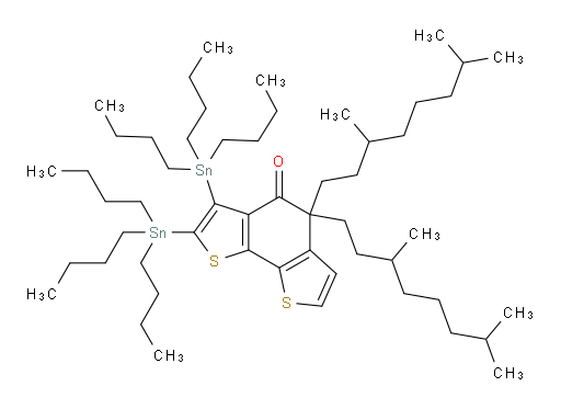 5,5-bis(3,7-dimethyloctyl)-2,3-bis(tributylstannyl)benzo[1,2-b:6,5-b']dithiophen-4(5H)-one