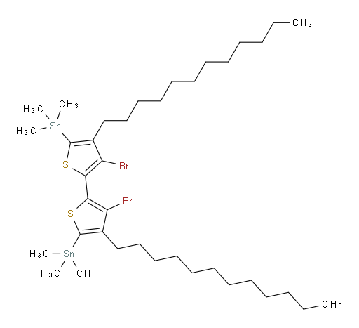 (3,3'-dibromo-4,4'-didodecyl-[2,2'-bithiophene]-5,5'-diyl)bis(trimethylstannane)