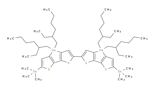 4,4,4',4'-tetrakis(2-ethylhexyl)-6,6'-bis(trimethylstannyl)-4H,4'H-2,2'-bigermolo[3,2-b:4,5-b']dithiophene