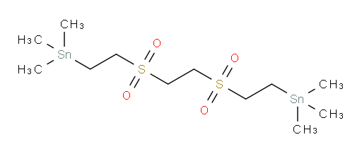 5,8-Dithia-2,11-distannadodecane, 2,2,11,11-tetramethyl-, 5,5,8,8-tetraoxide (9CI, ACI)
