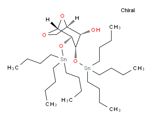 (1R,2S,3S,4R,5R)-3,4-bis((tributylstannyl)oxy)-6,8-dioxabicyclo[3.2.1]octan-2-ol