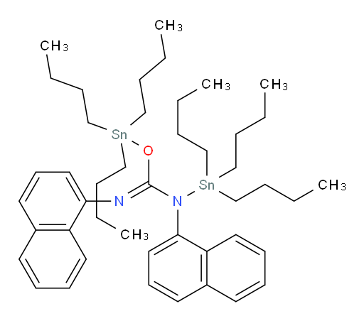 (Z)-三丁基锡基 N,N'-二(萘-1-基)-N-(三丁基锡基)甲脒
