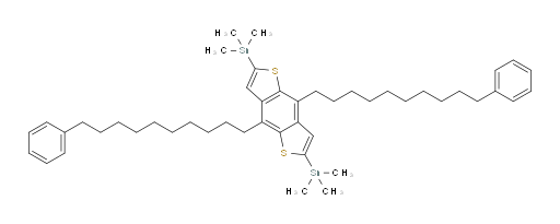 (4,8-bis(10-phenyldecyl)benzo[1,2-b:4,5-b']dithiophene-2,6-diyl)bis(trimethylstannane)