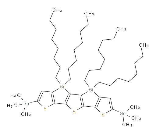 4,5-Dihydro-4,4,5,5-tetraoctyl-2,7-bis(trimethylstannyl)bisthieno[2′,3′:4,5]silolo[3,2-b:2′,3′-d]thiophene