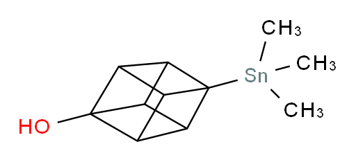 4-(trimethylstannyl)cuban-1-ol