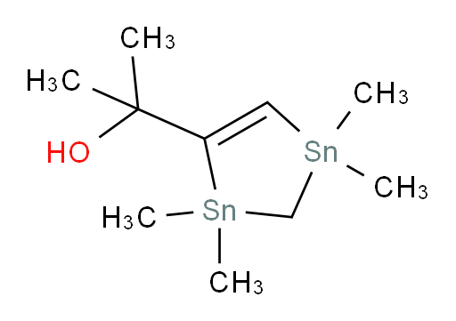2-(1,1,3,3-tetramethyl-2,3-dihydro-1H-1,3-distannol-4-yl)propan-2-ol